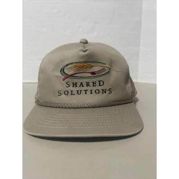 Vintage‎ Philip Morris Tobacco Shared Solutions Snapback Rope Trucker Hat - Picture 10 of 10